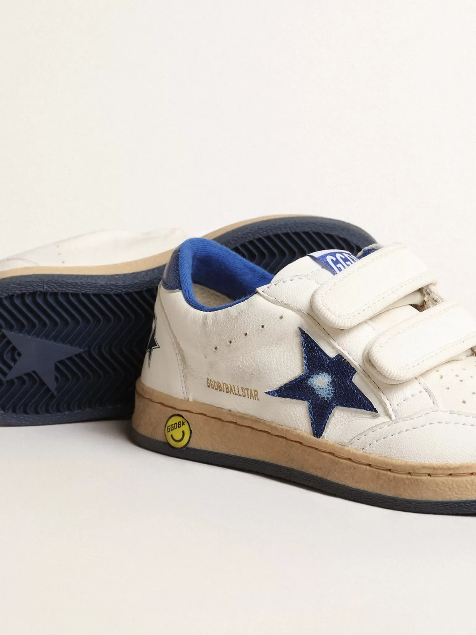 Cheap Ball Star Young com estrela e talão de couro metálico azul Meninas (4-10 anos) | Meninos (4-10 anos)