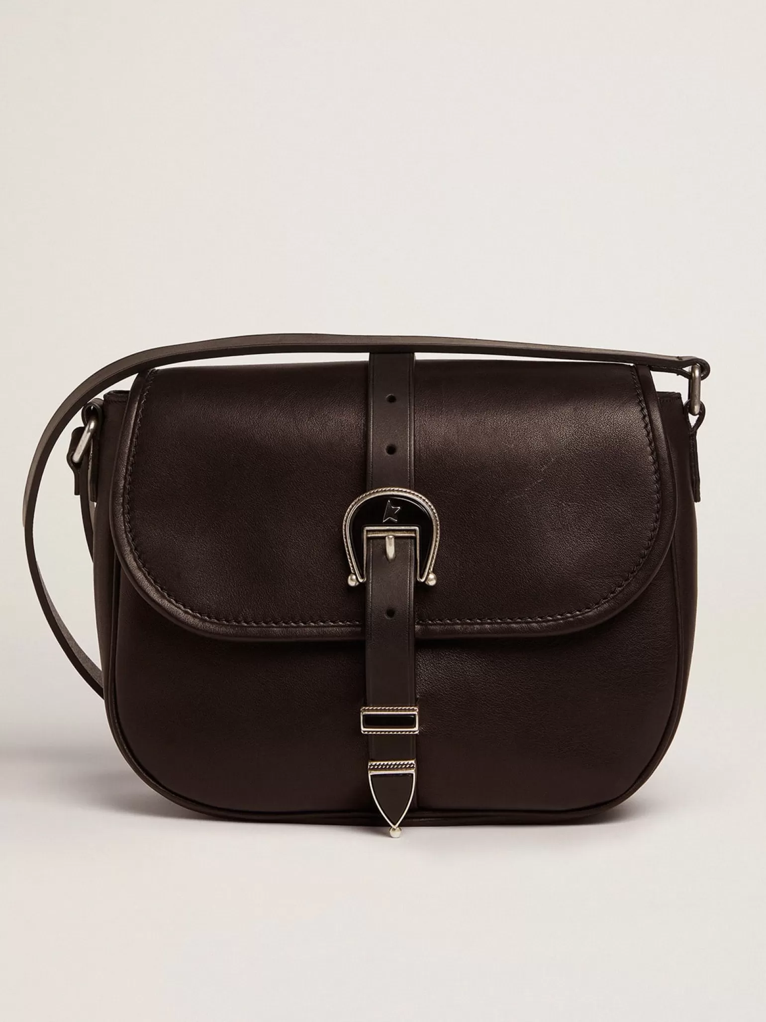 Clearance Bolsa Rodeo média de couro preto MULHER Bolsas tiracolo