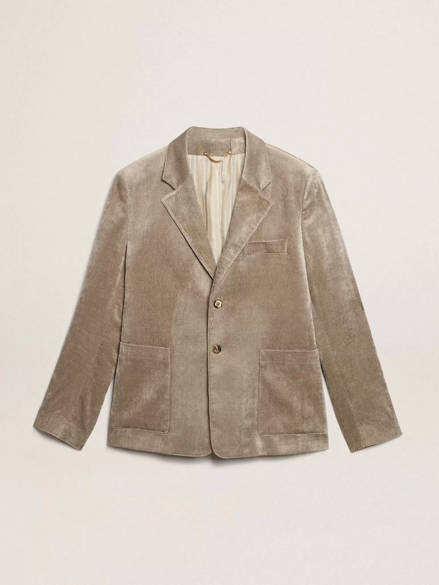 Sale Boxy-fit single-breasted blazer in cotton Blazers