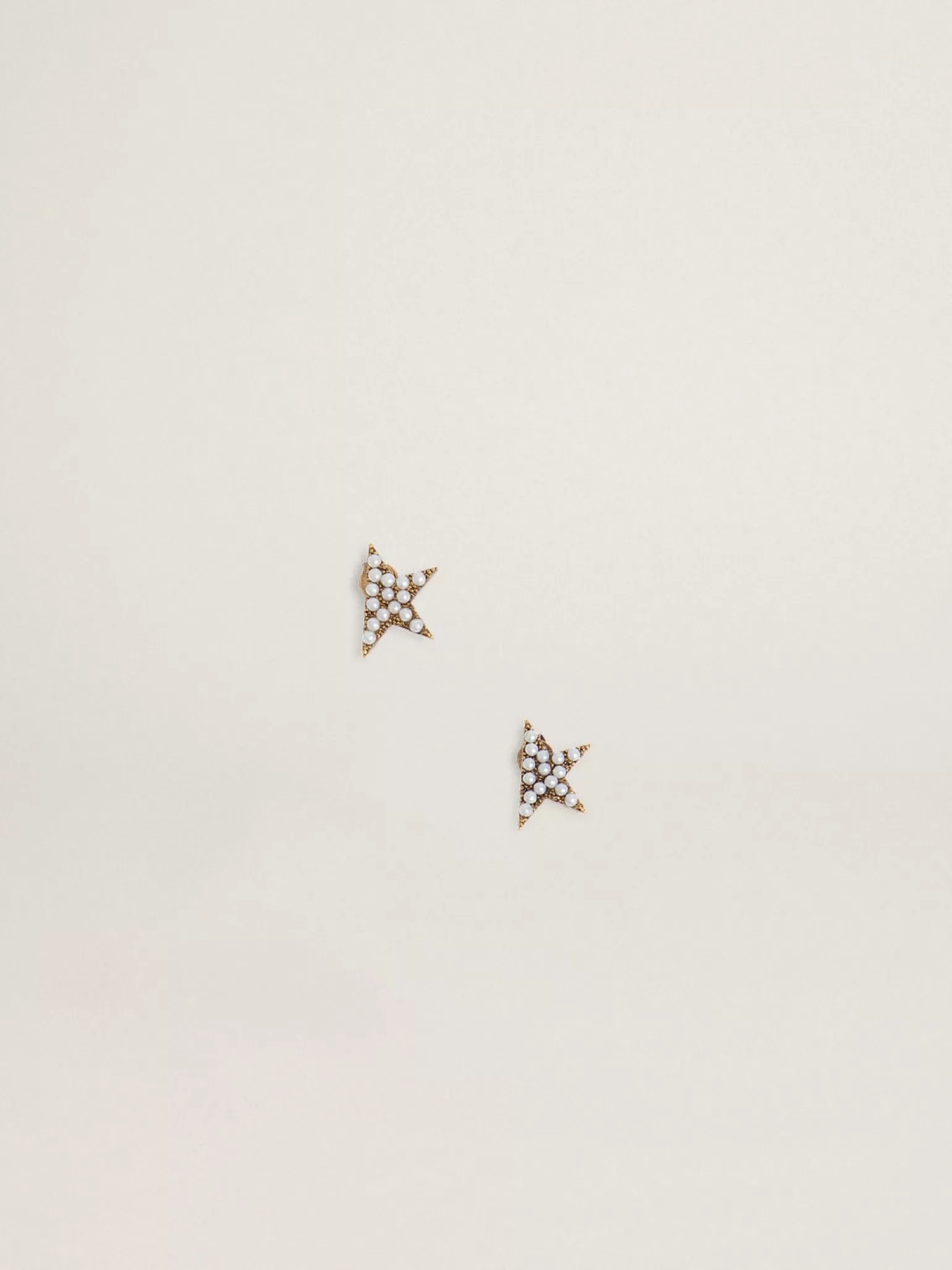 Best Sale Brincos de tarraxa femininos na cor ouro velho com pérolas decorativas MULHER Joias