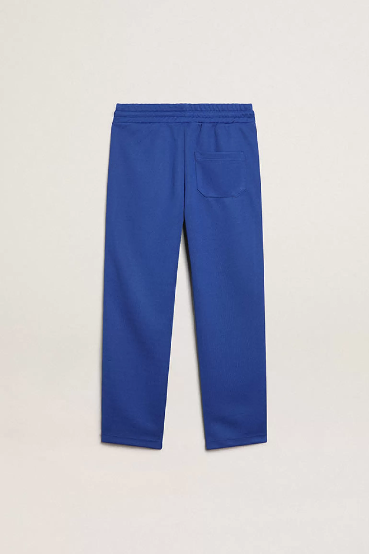 New Calça de jogging azul com faixa branca e estrelas azuis em contraste Bottoms (4-12 years)