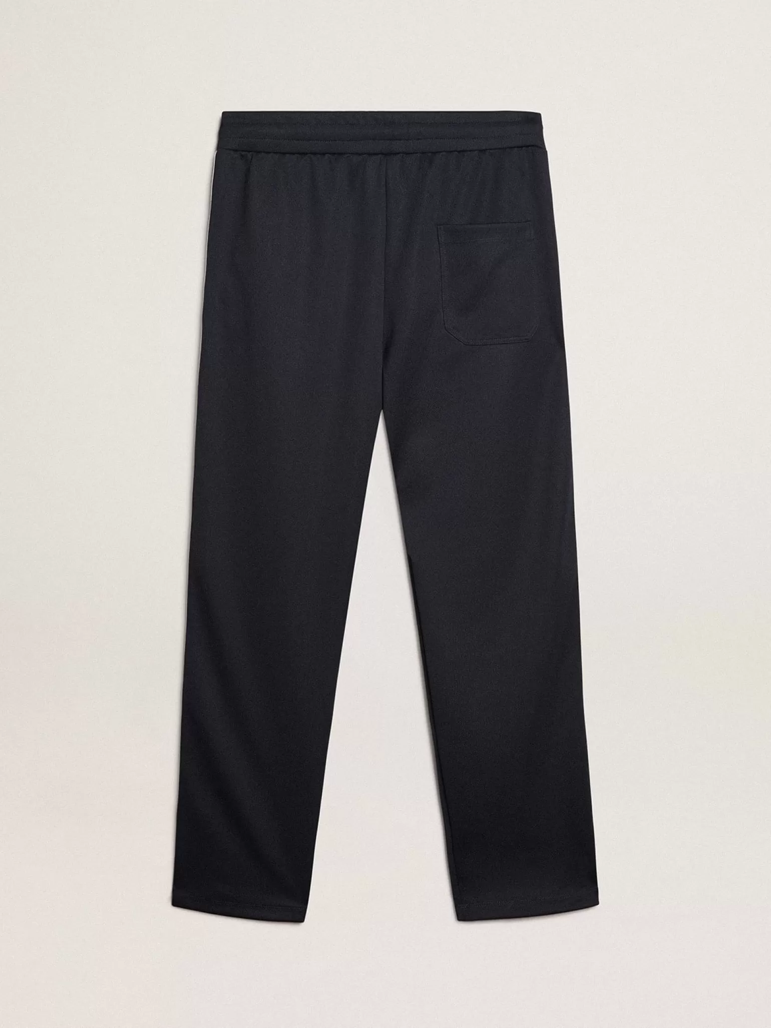 Best Sale Calça de jogging azul-escura com fita e estrelas em contraste Jeans e calças
