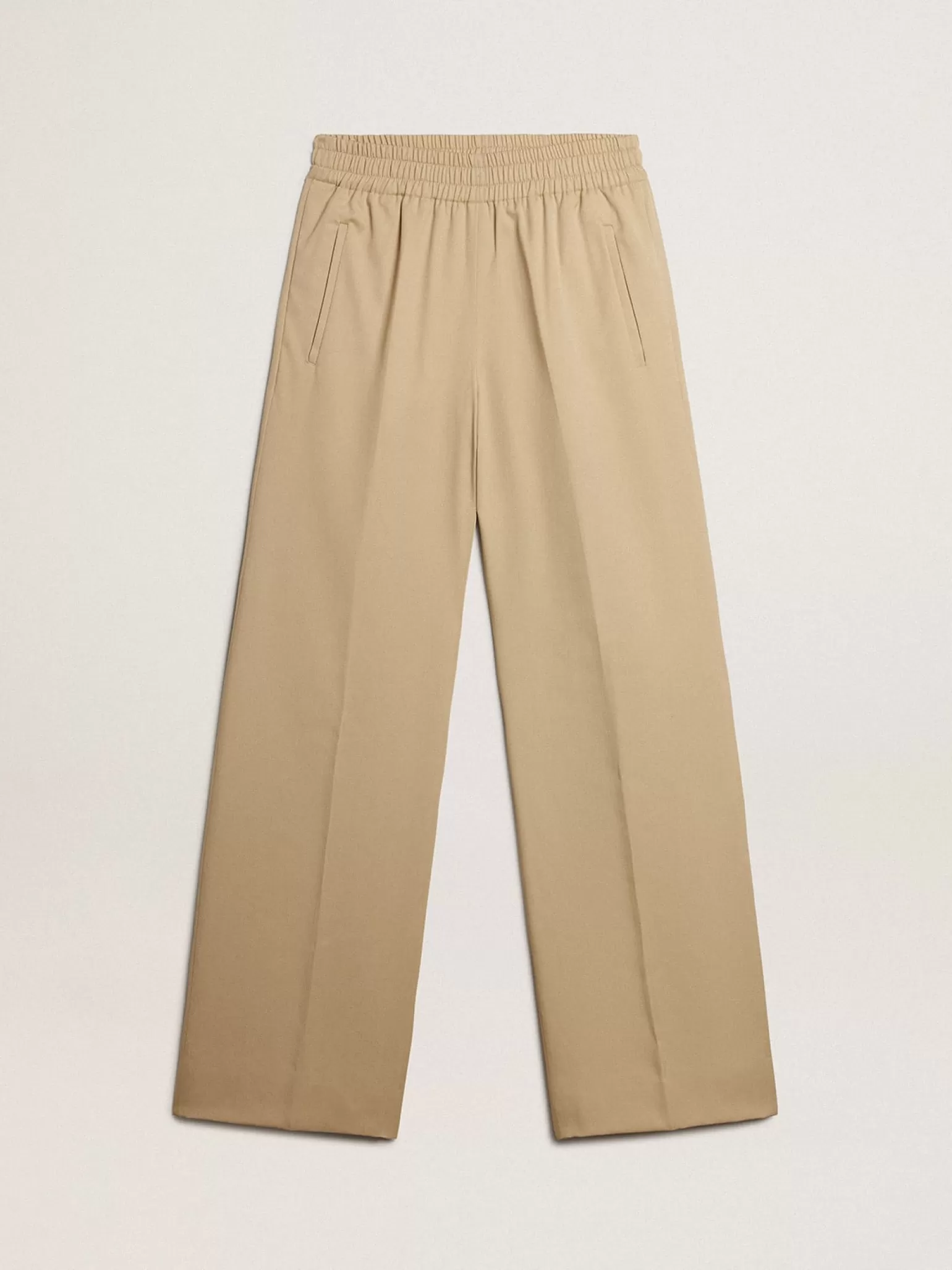 Best Calça de jogging feminina cor de areia MULHER Jeans e calças