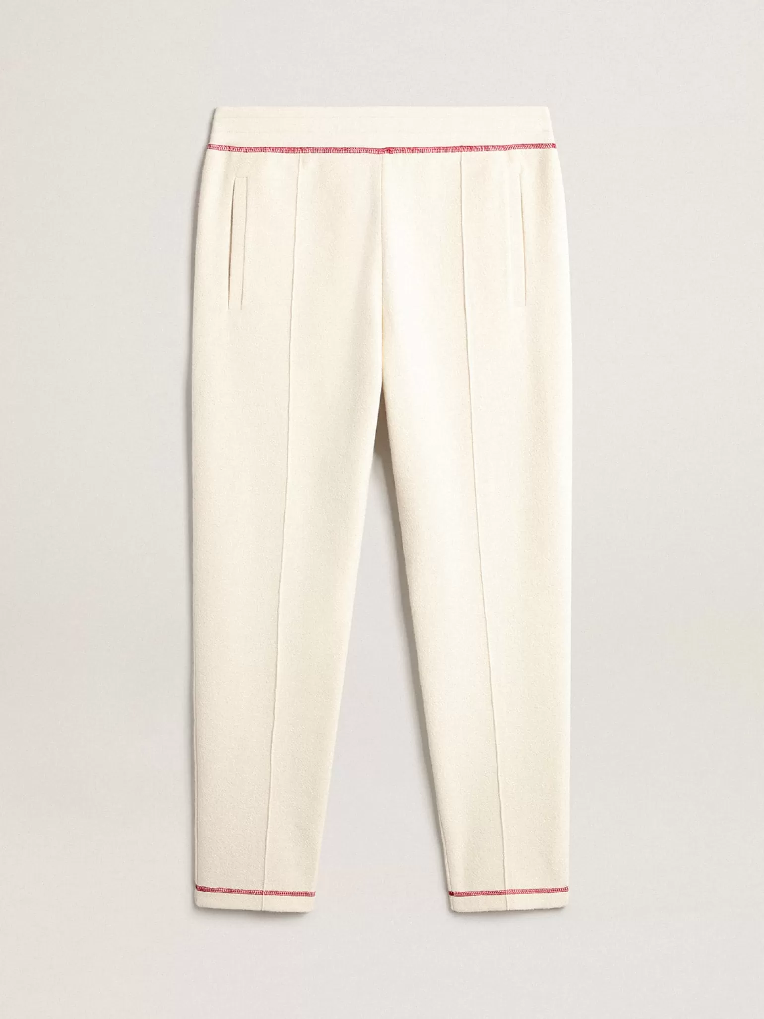 Discount Calça de jogging Masculina na cor branco heritage com logo CNY Jeans e calças