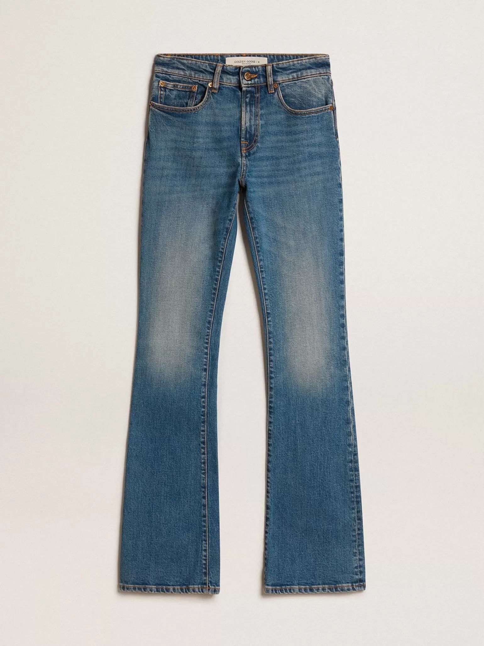 Cheap Calça jeans azul em tecido stretch MULHER Jeans e calças