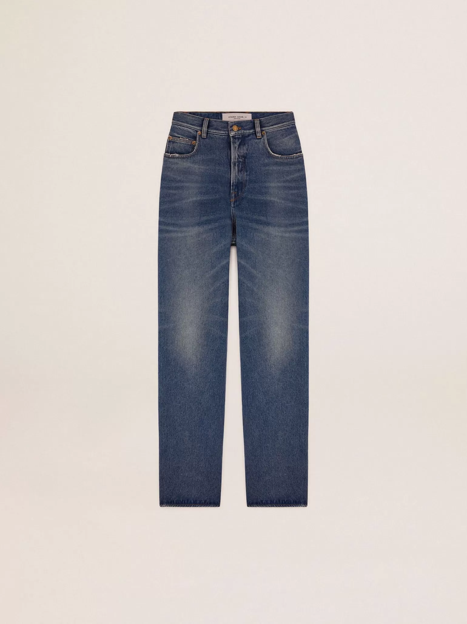 Flash Sale Calça jeans feminina com lavagem média MULHER Jeans e calças