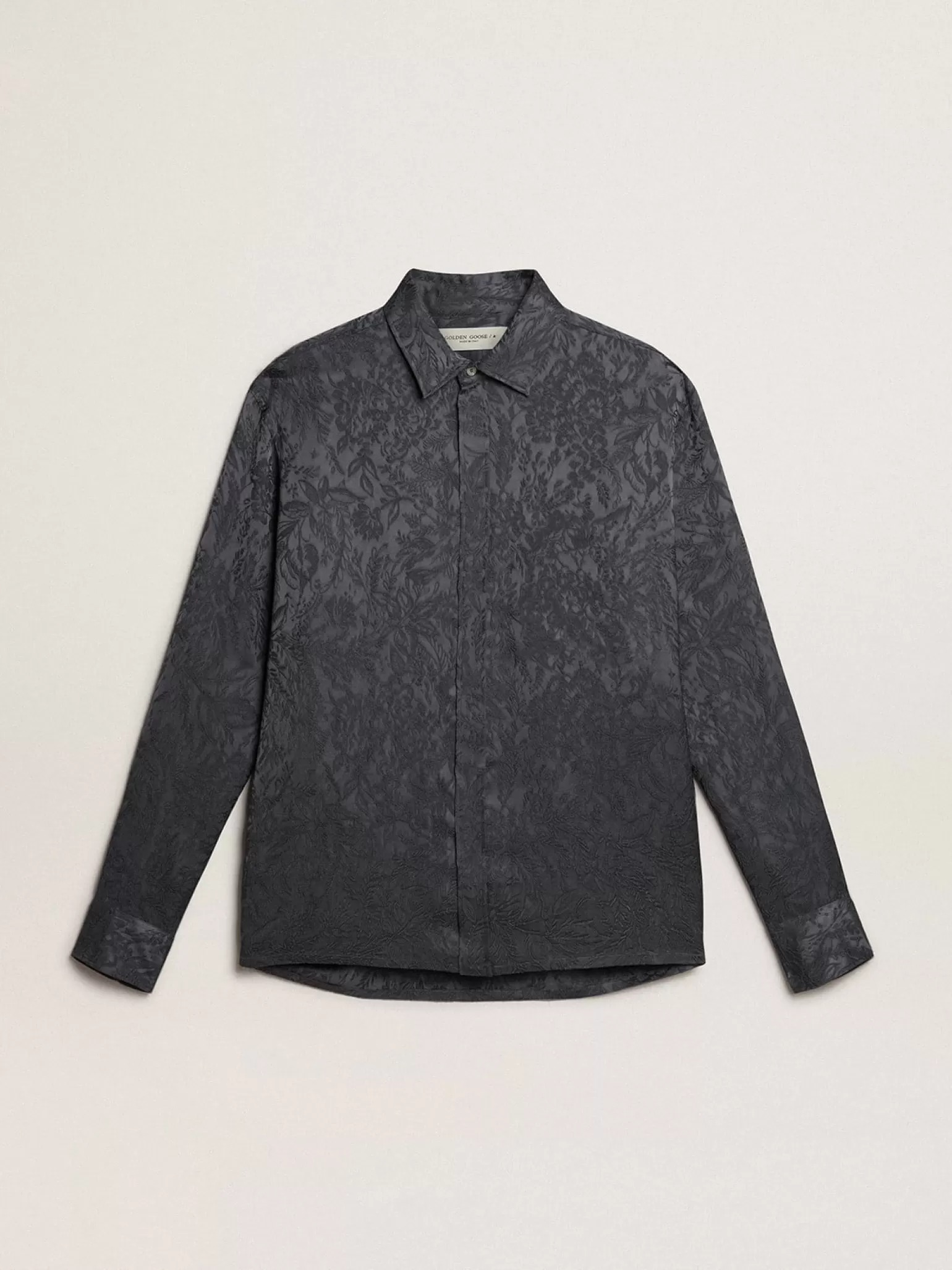 Online Camisa de jacquard com estampa toile de jouy all over MULHER Camisas