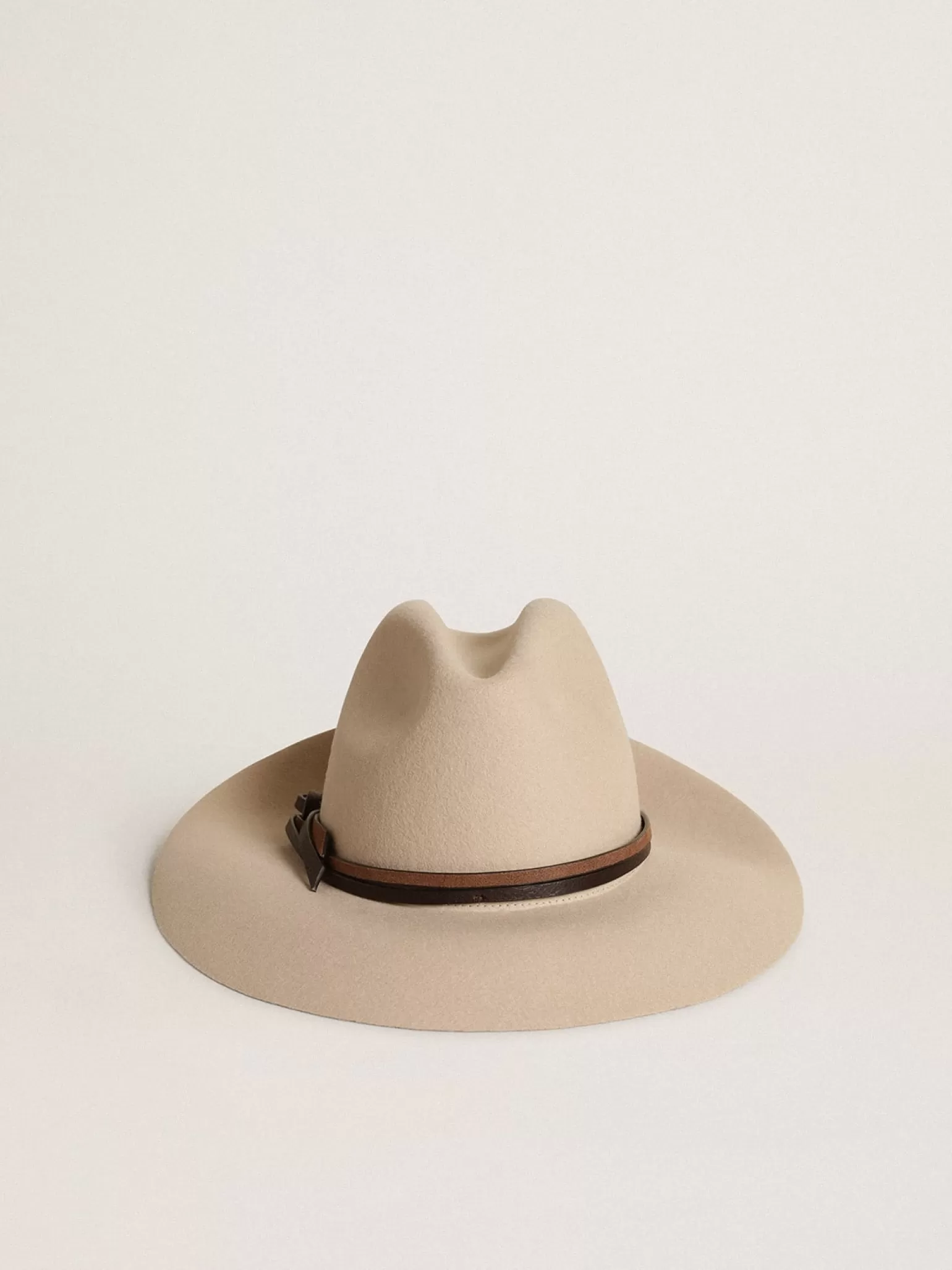 Best Chapéu Fedora Coleção Journey havana-rosado com faixa de couro MULHER Chapéus e bonés | Chapéus e bonés