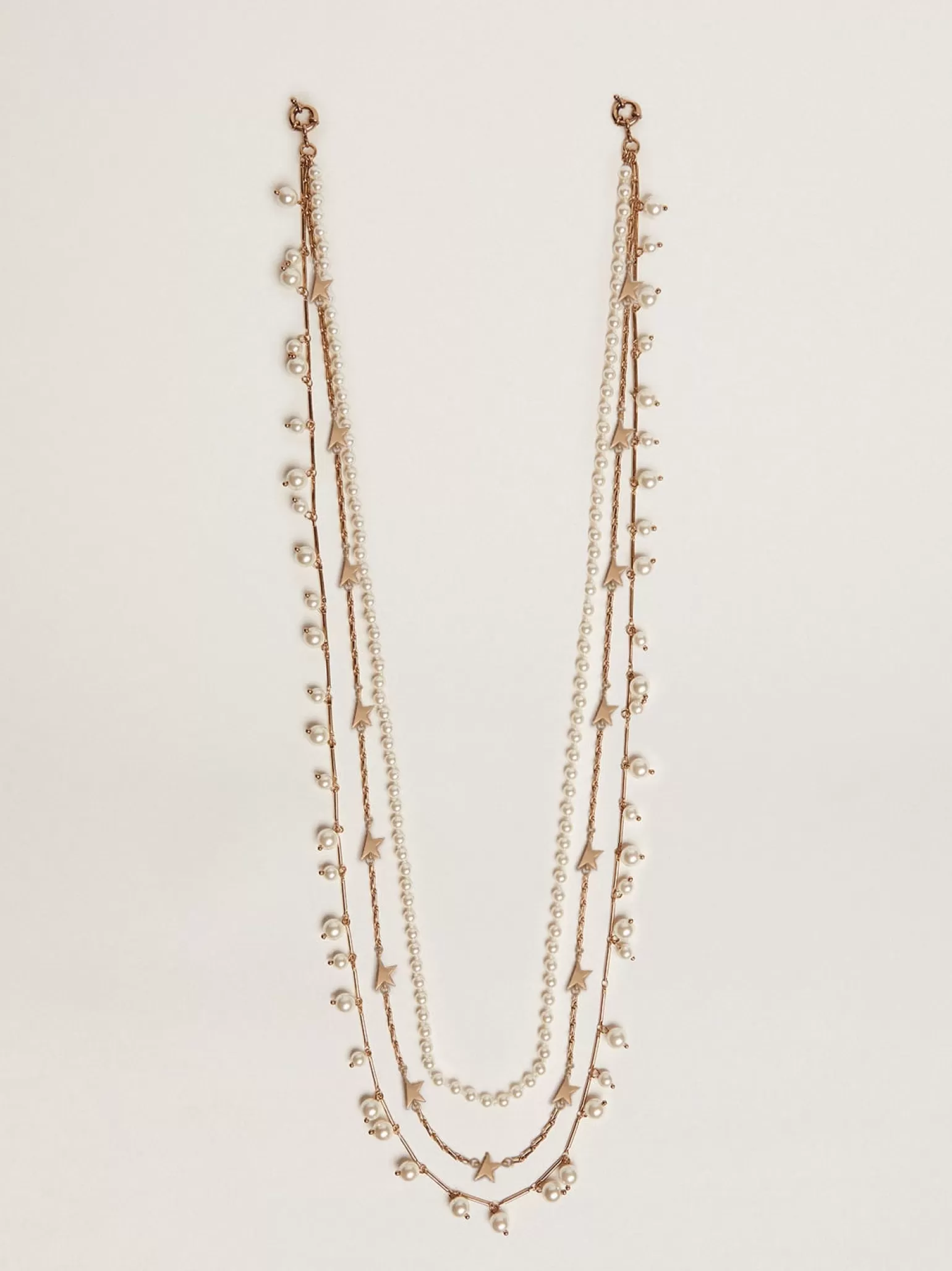 Best Sale Colar feminino com quatro correntes Heritage na cor ouro velho MULHER Joias