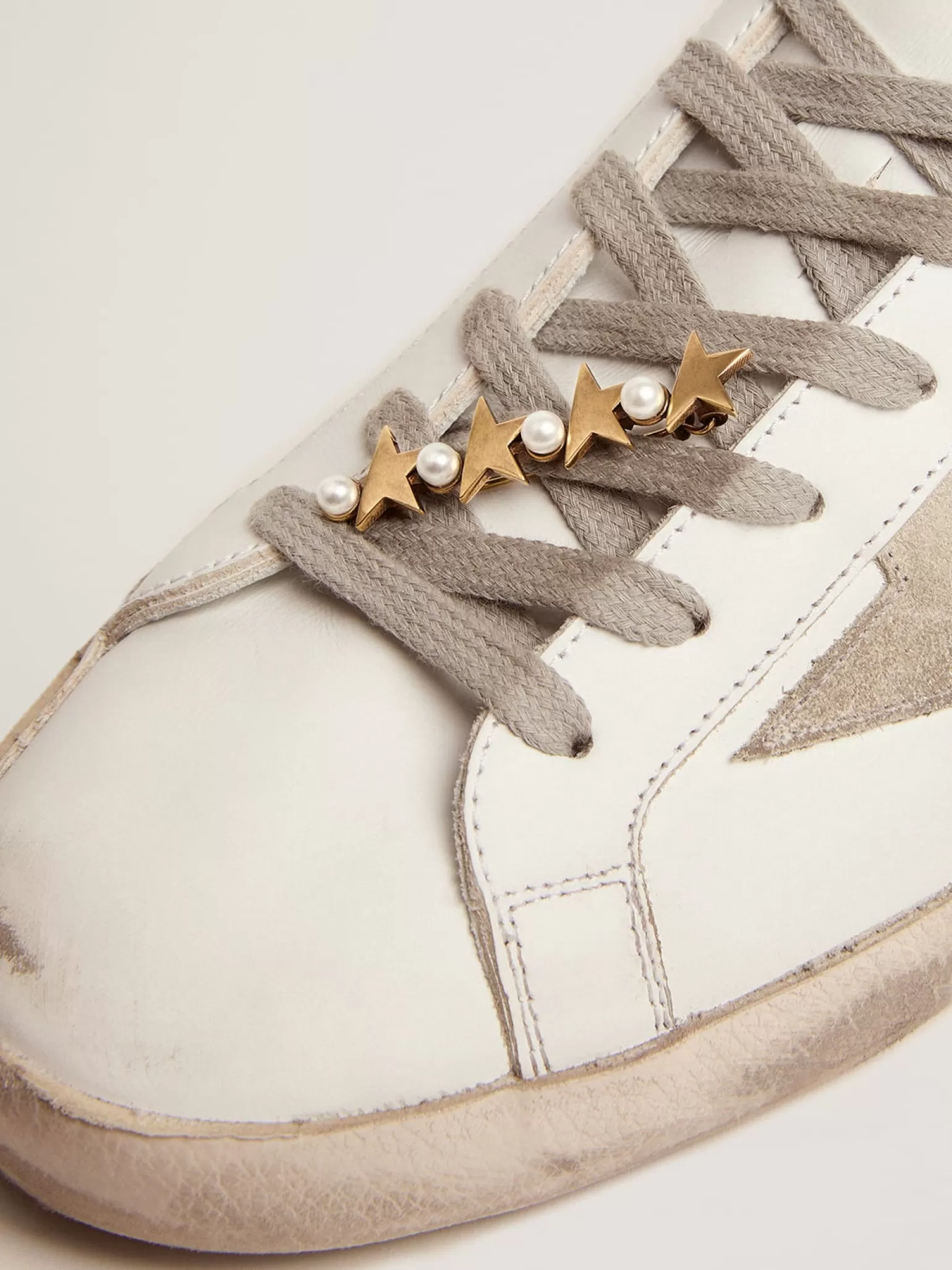 Outlet Fecho de cadarço cor ouro velho com pérolas MULHER Jewels | Joias