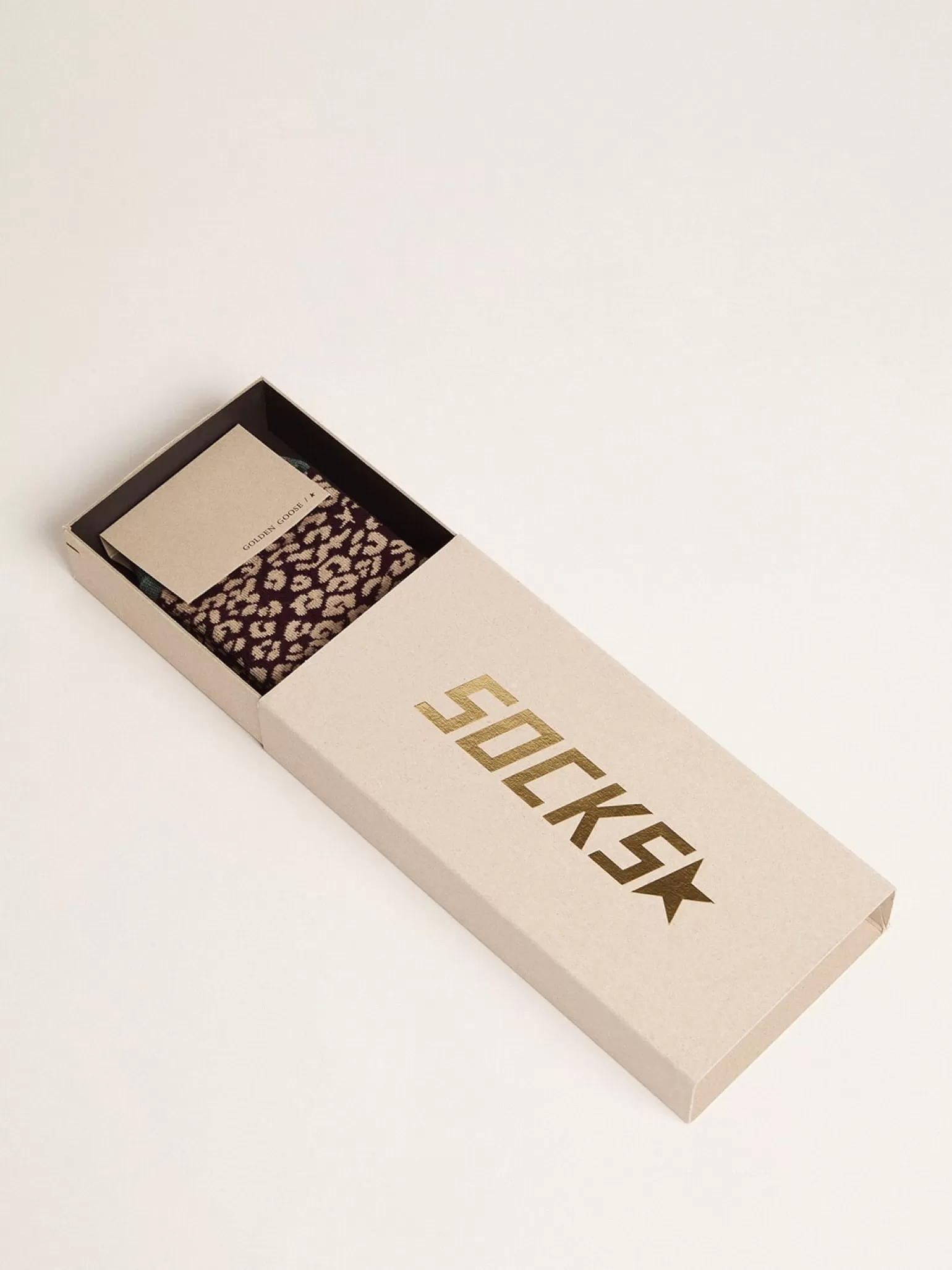 Best Meias com estampa animal print com fundo amora e detalhes verde militar MULHER Meias | Meias