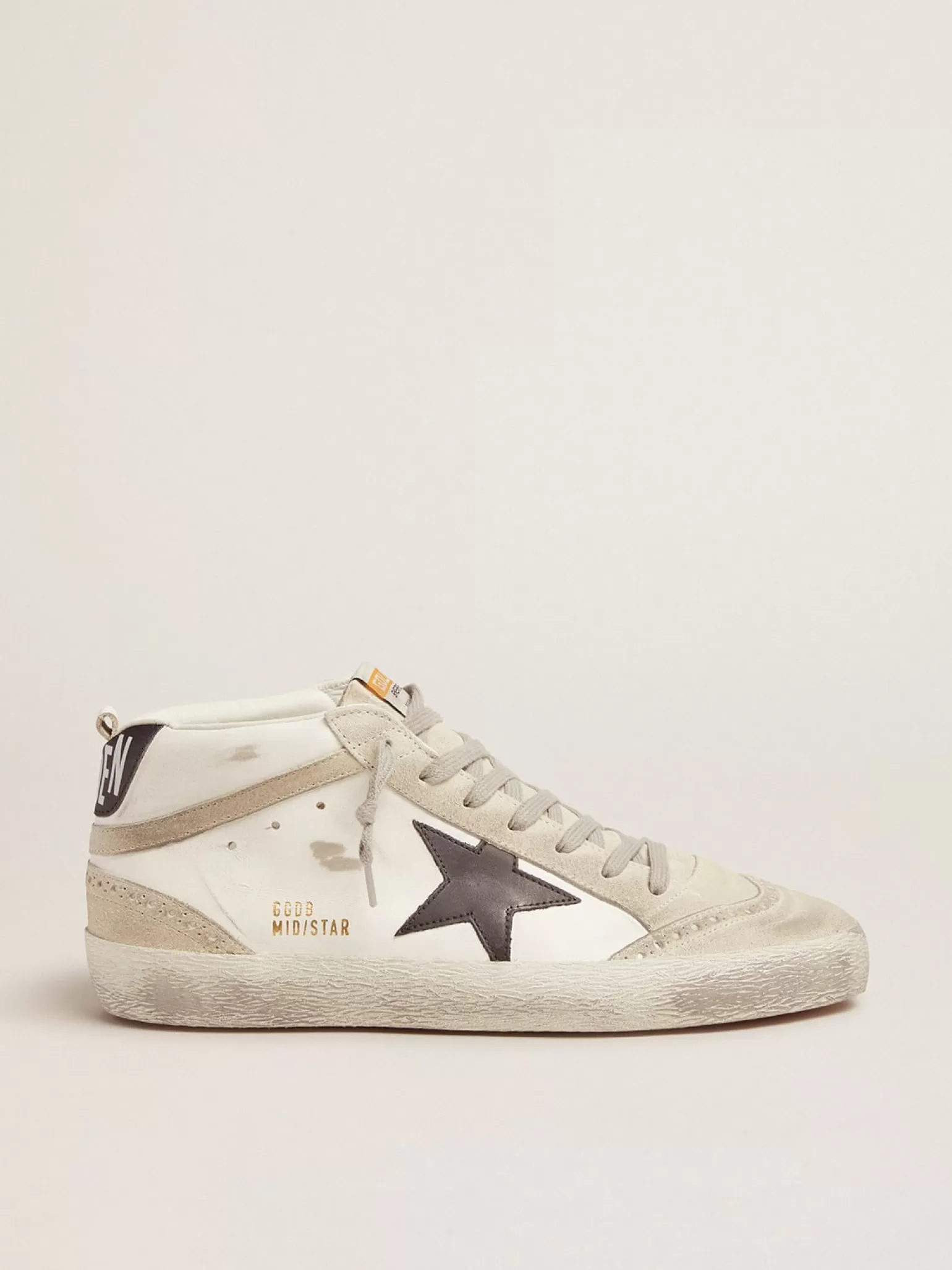 Best Mid Star masculino branco com estrela preta Mid Star