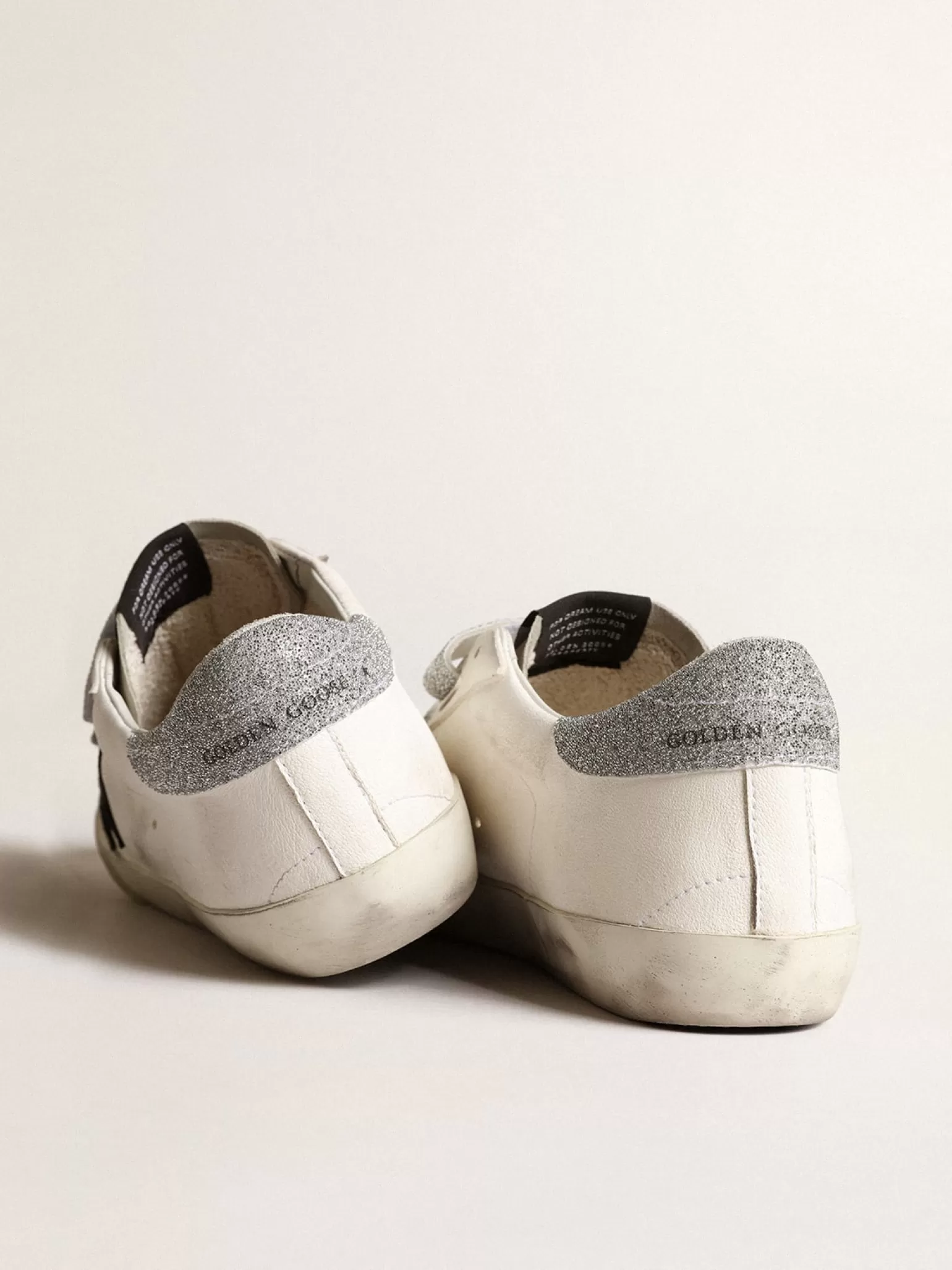 Clearance Old School com estrela de suede e faixas de cristal Swarovski MULHER Super-Star