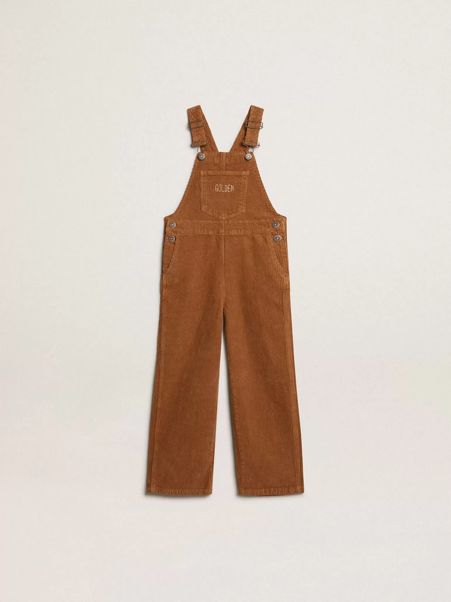 Best Sale Salopete de algodão com efeito aveludado cor de cortiça Roupas de cima (4-12 years) | Roupas de cima (4-12 years)