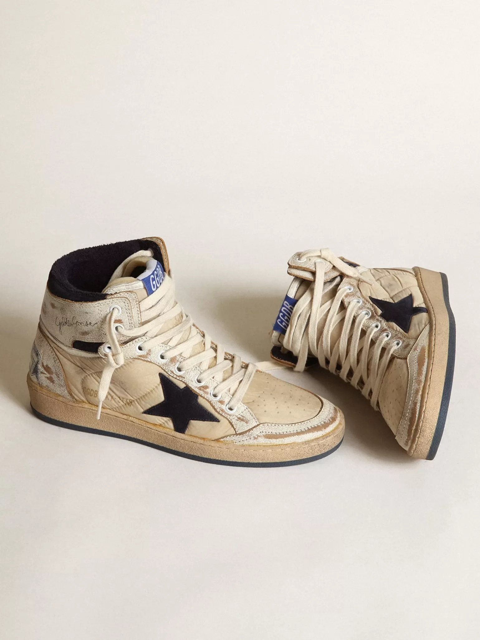 Cheap Sky-Star feminino de náilon cor creme e couro branco MULHER Sky-Star
