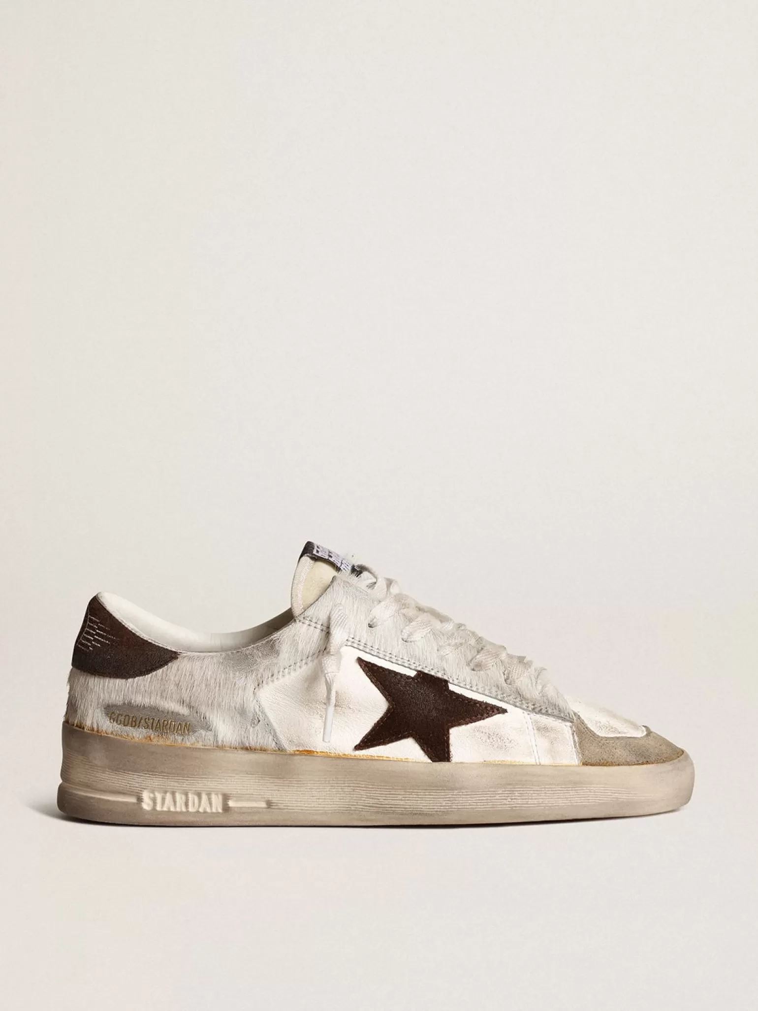 Cheap Stardan Feminino napa e cavalinho com estrela de suede marrom MULHER Stardan
