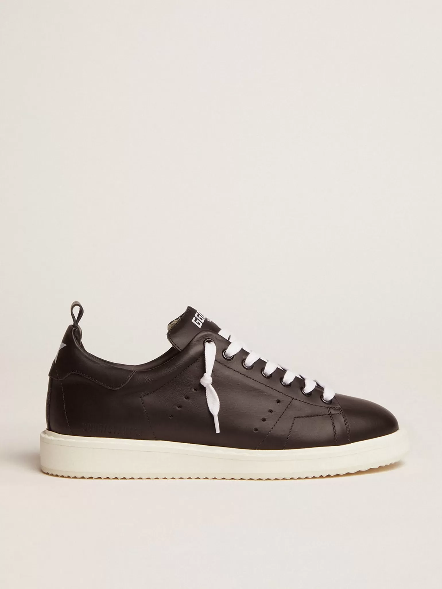 Discount Starter sneakers in total black leather MULHER Starter