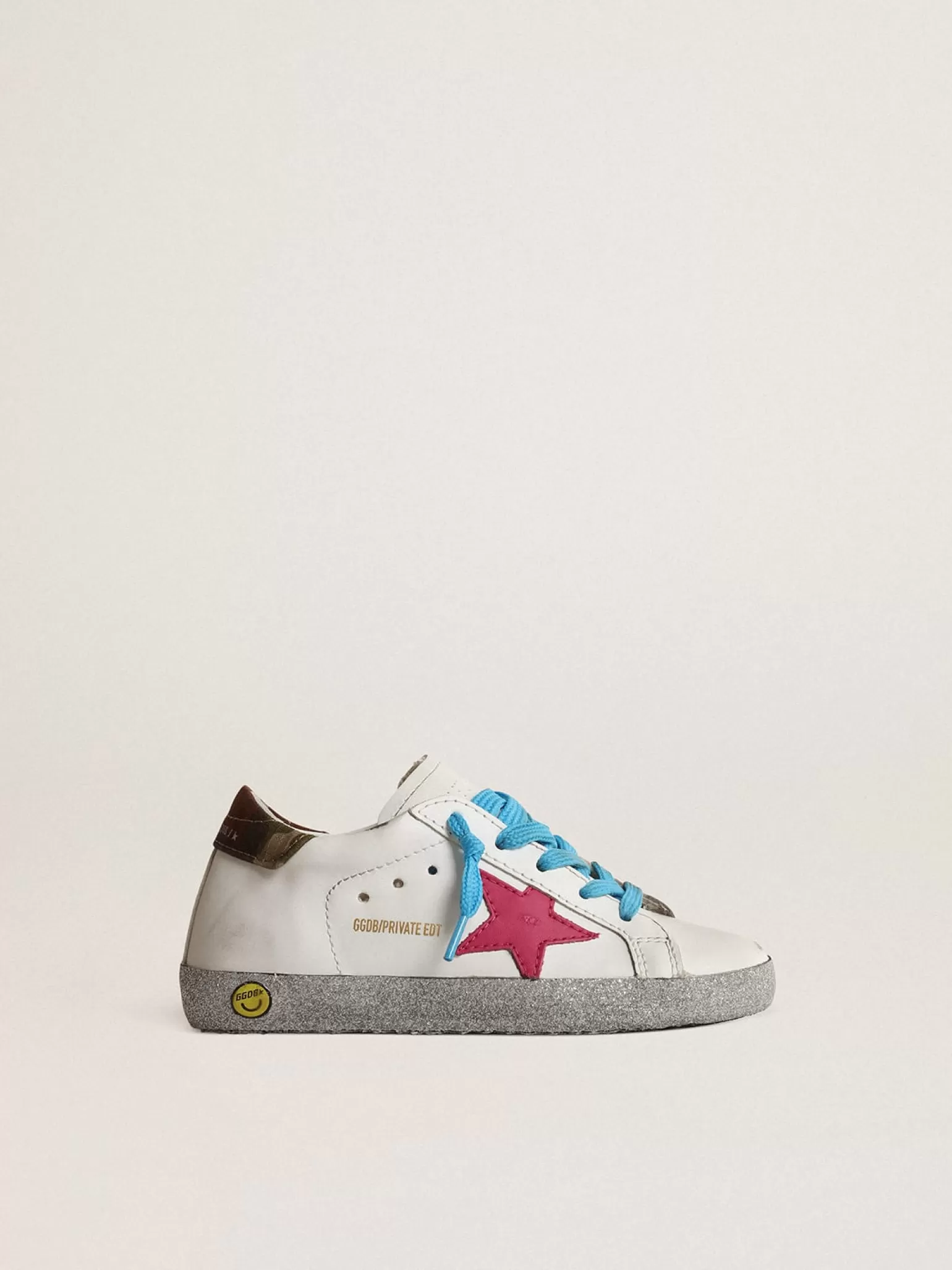 Online Super Star junior LTD com estrela fucsia e reforco em glitter Meninas pequenas 1 3 anos Superstar