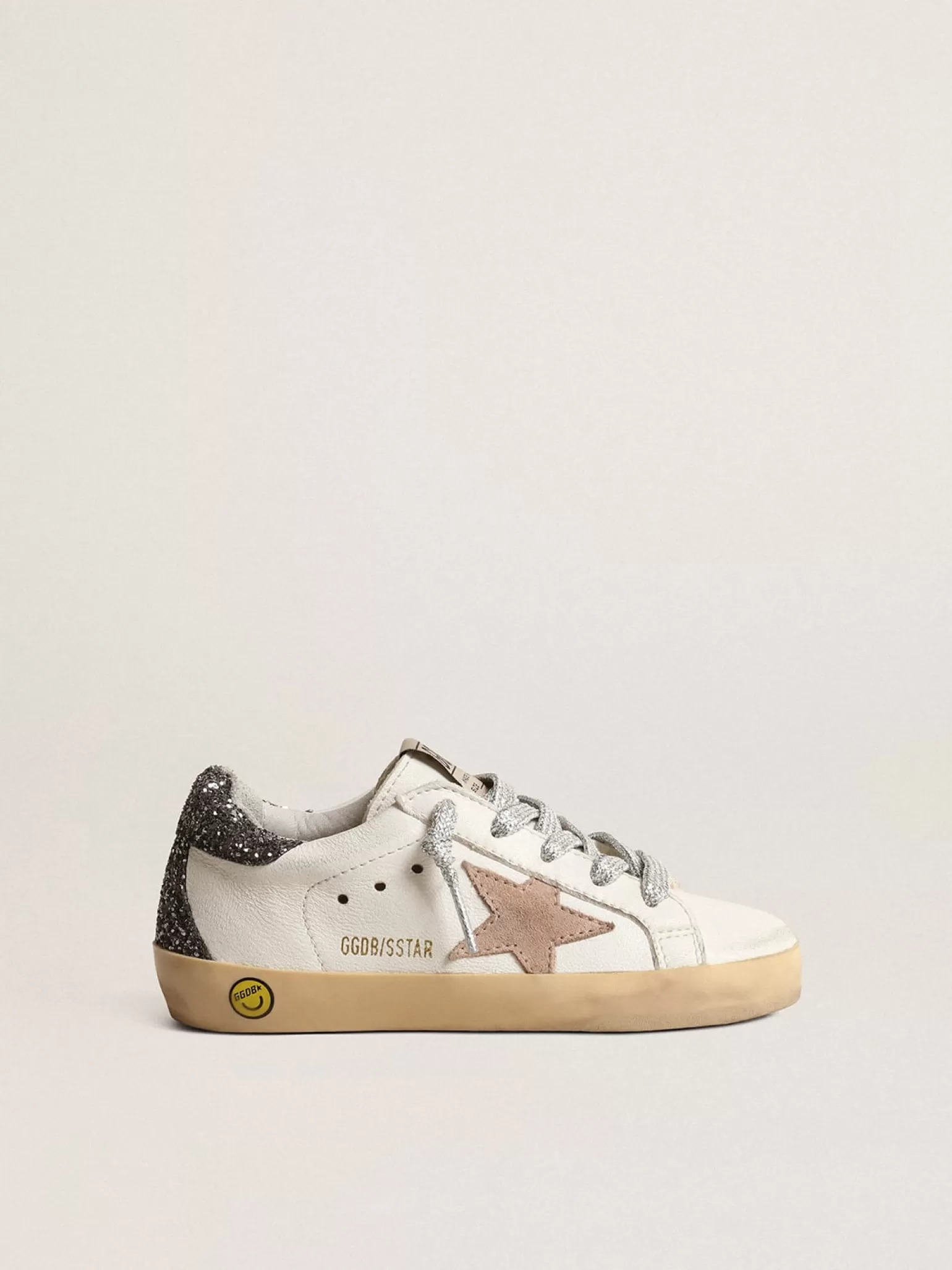 Clearance Super-Star Young com estrela cor de avelã e talão de glitter Meninas (4-10 anos)