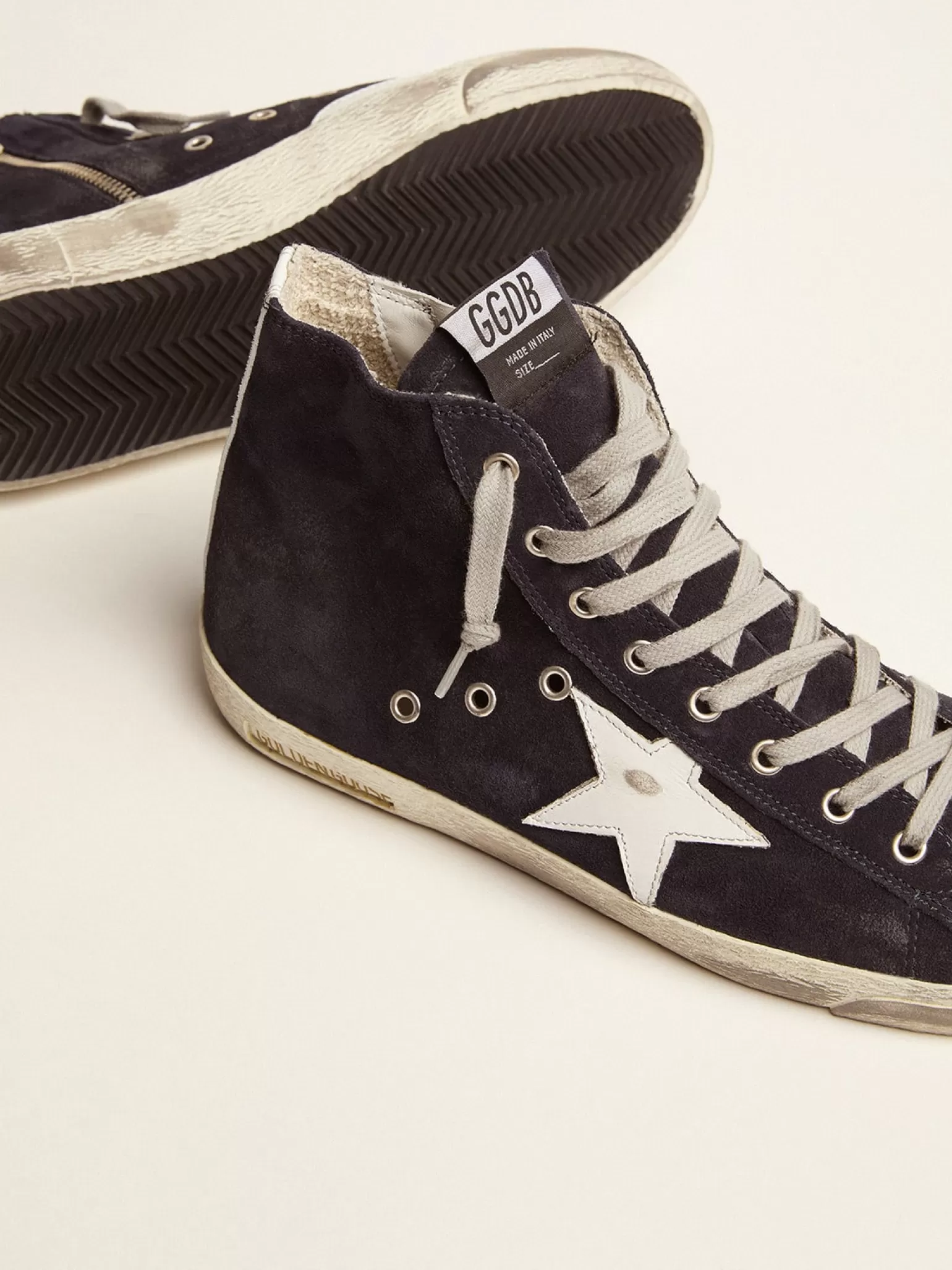 Discount Tênis Francy de couro com estrela e talão de couro MULHER Francy