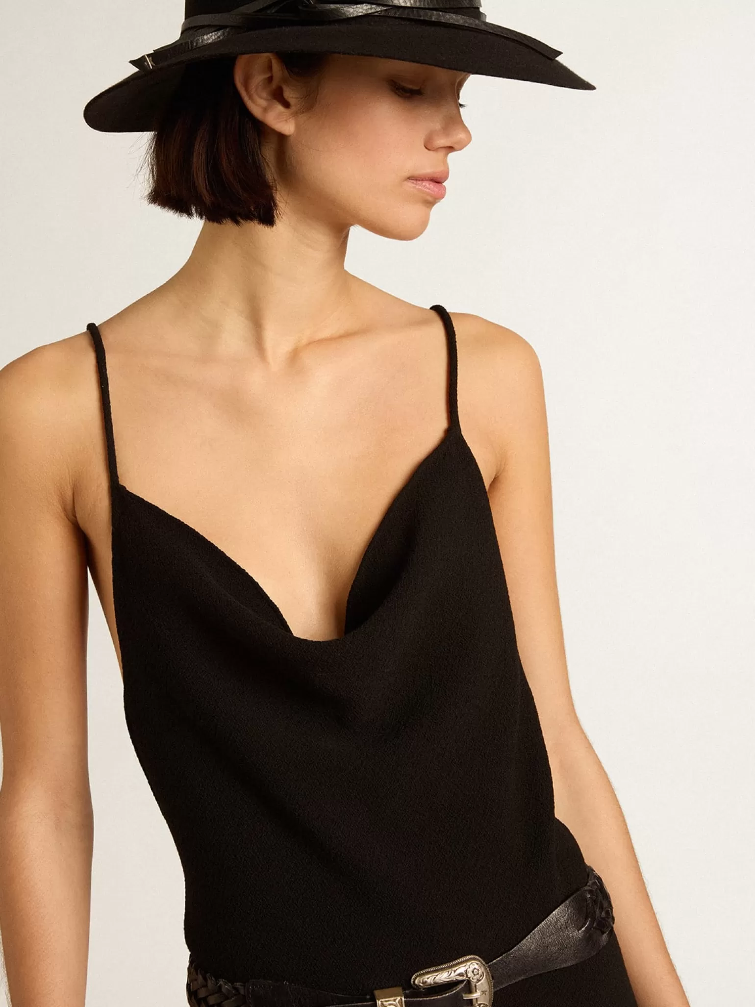 Best Sale Vestido slip dress preto MULHER Vestidos e macacões